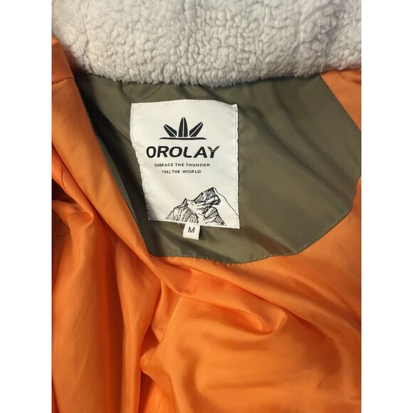 Orolay Womens Down Jacket Green Medium - Picture 8 of 9